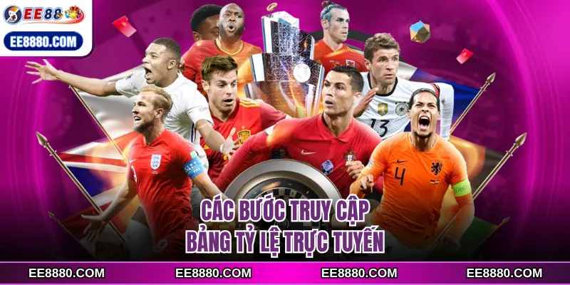 Các bước truy cập bảng tỷ lệ trực tuyến